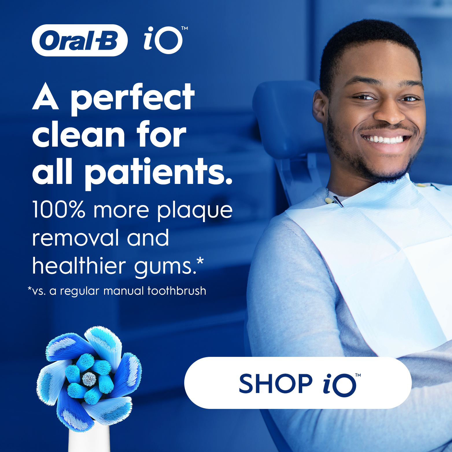 Transform your patients' gum health at home with Oral-B iO
