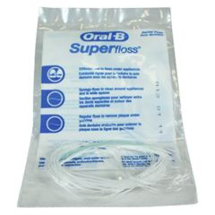 Oral-B Superfloss Trial Pack Unflavored, 10 count