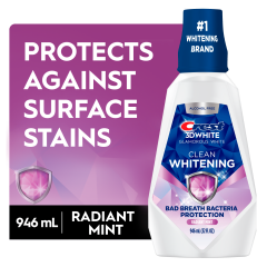 Crest 3DWhite Clean Whitening Rinse 946ml