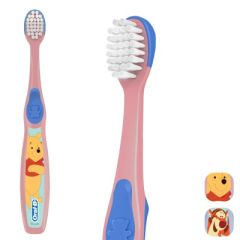 Oral-B Kids Pooh 0-3yr Manual Toothbrush Baby Soft
