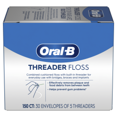 Oral-B Glide Pro-Health Threader Floss, 150 count