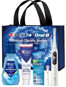 Crest+Oral-B iO OrthoEssentials Electric Toothbrush System