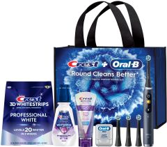 Crest + Oral-B iO9 Whitening & Gum Health System Black