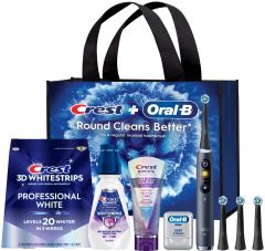 Crest + Oral-B iO9 Whitening & Gum Health System Black