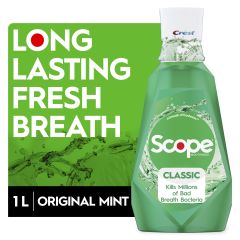 Crest Scope Classic Rinse 1L