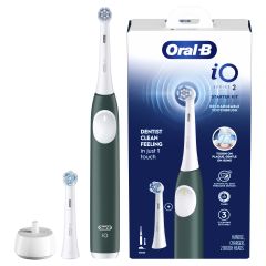Oral-B iO2 Forest Green Electric Toothbrush Starter Kit
