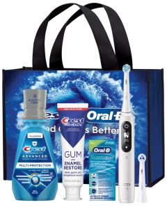 Crest+Oral-B iO OrthoEssentials Electric Toothbrush System