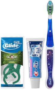 Crest+Oral-B Kids 6+yr Manual Toothbrush Solution
