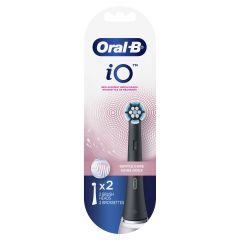 Oral-B® iO™ Gentle Care Replacement Brush Head - Black, 2 count