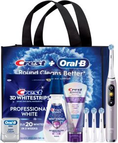 Crest + Oral-B iO9 Whitening & Gum Health System Rose