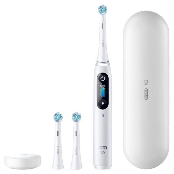 Oral-B iO8 White Alabaster Electric Toothbrush