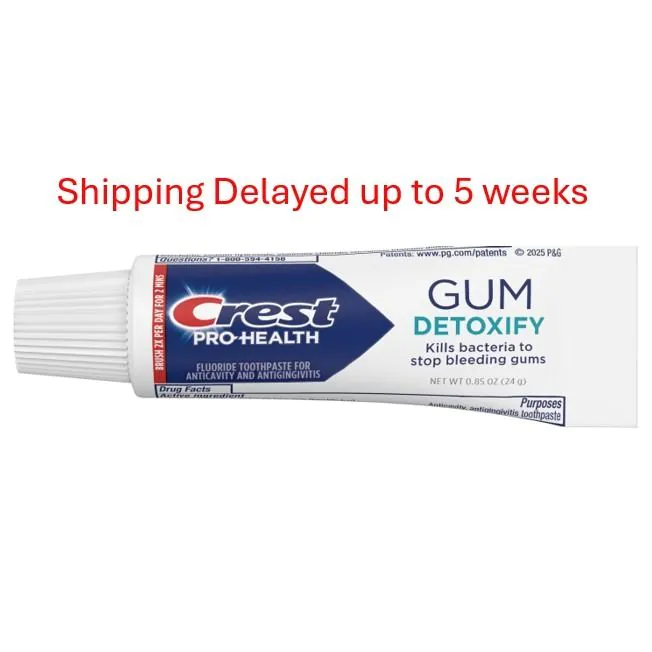 Crest Pro-Health Gum Detoxify Toothpaste 0.85oz