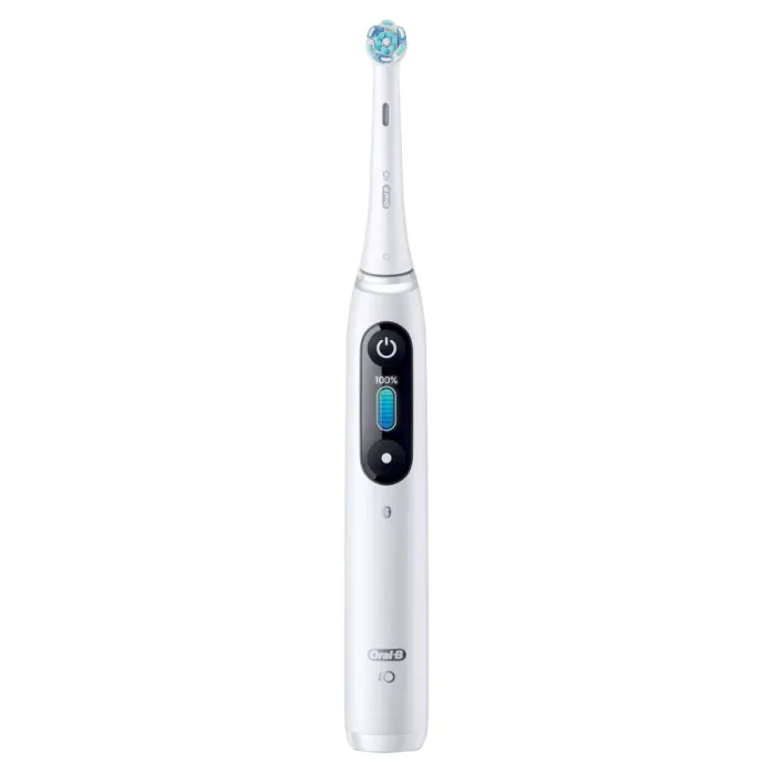 Oral−B IOM82A11BCWT-W WHITE 新品 Oral-B iO8 White Alabaster Electric Toothbrush
