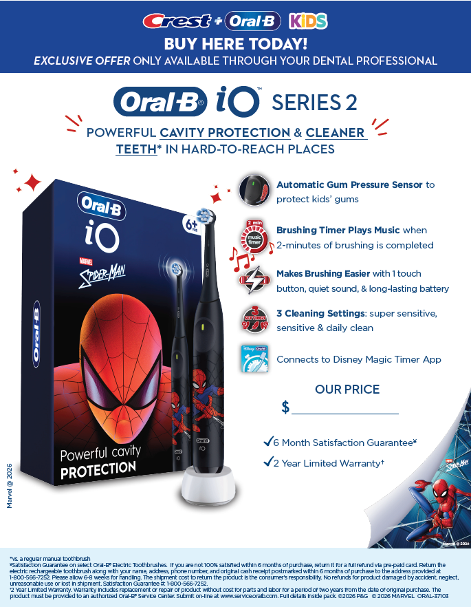 Office Signage for Oral-b IO